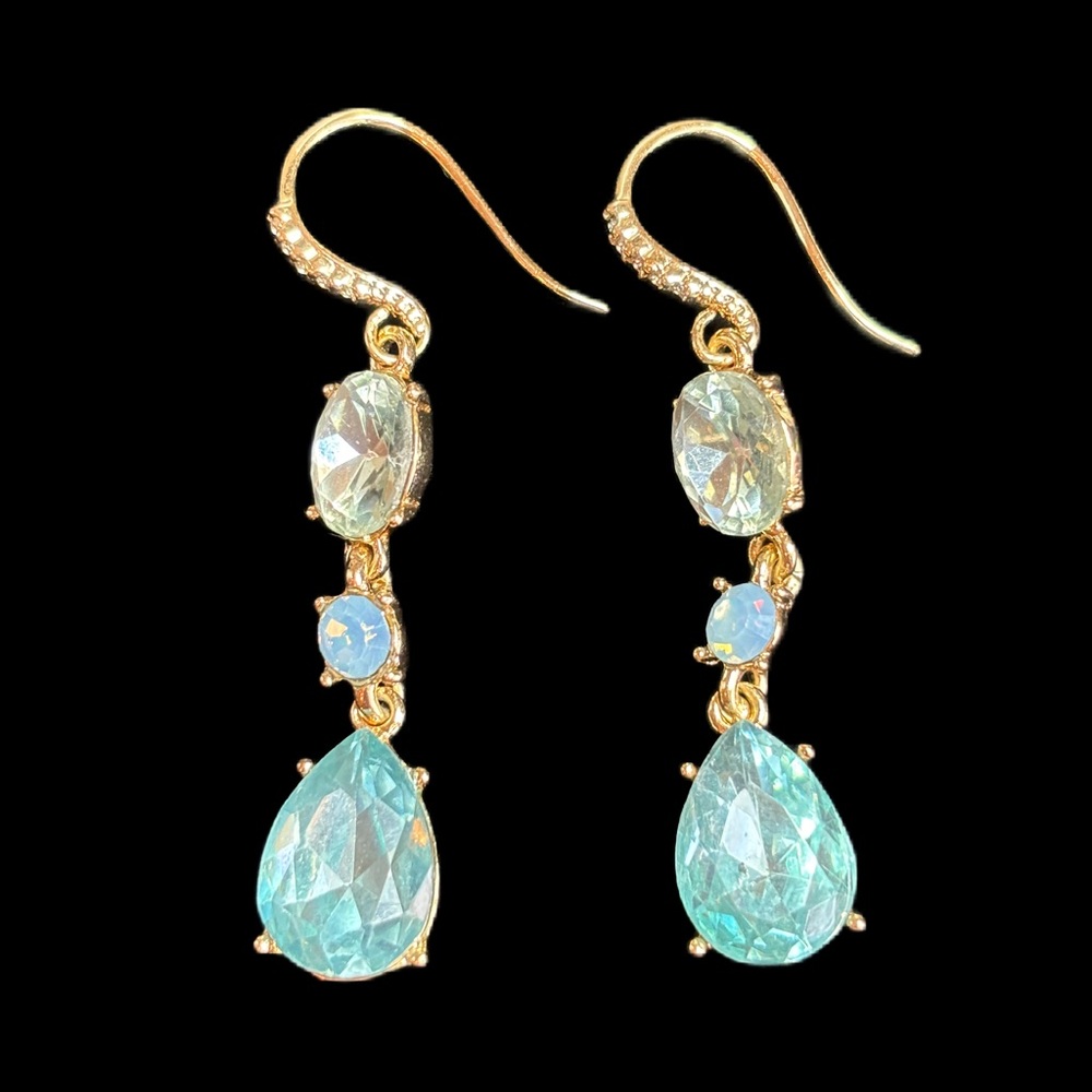 NWT Charter Club Blue Beads Earrings